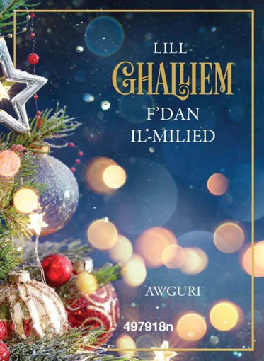 Picture of LILL-GHALLIEM FDAN IL-MILIED KARTOLINA